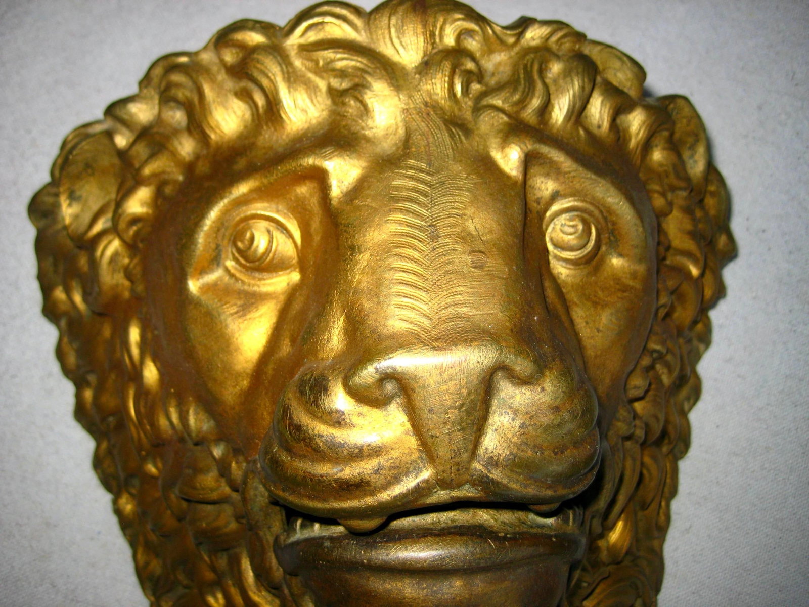 Mid 19th Century French Napoleon III Lion Head Pool Table Ornement - 3