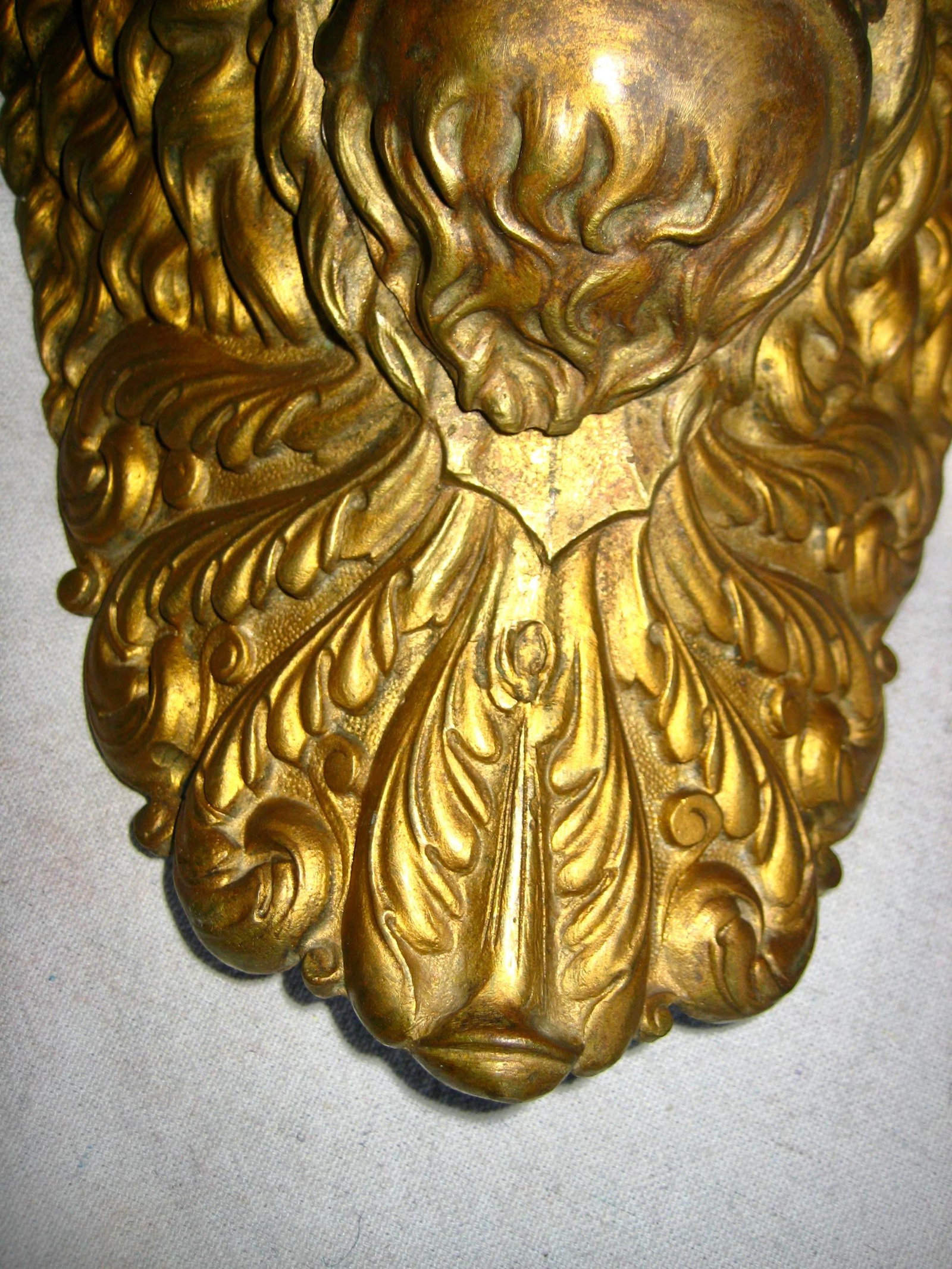 Mid 19th Century French Napoleon III Lion Head Pool Table Ornement - 6