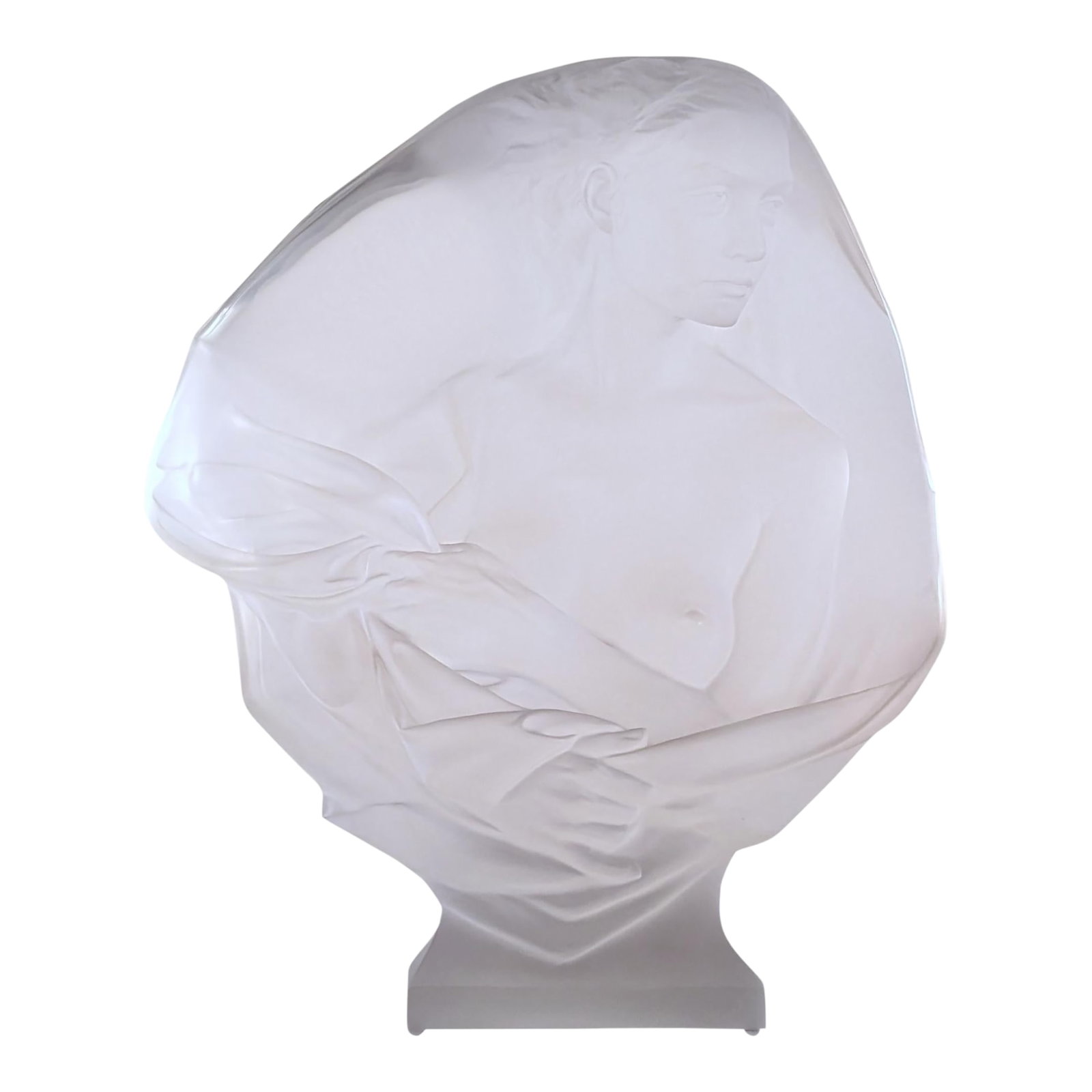 Frederick Hart (American, 1943-1999) 'Contemplation' Acrylic Sculpture (1 of 8)