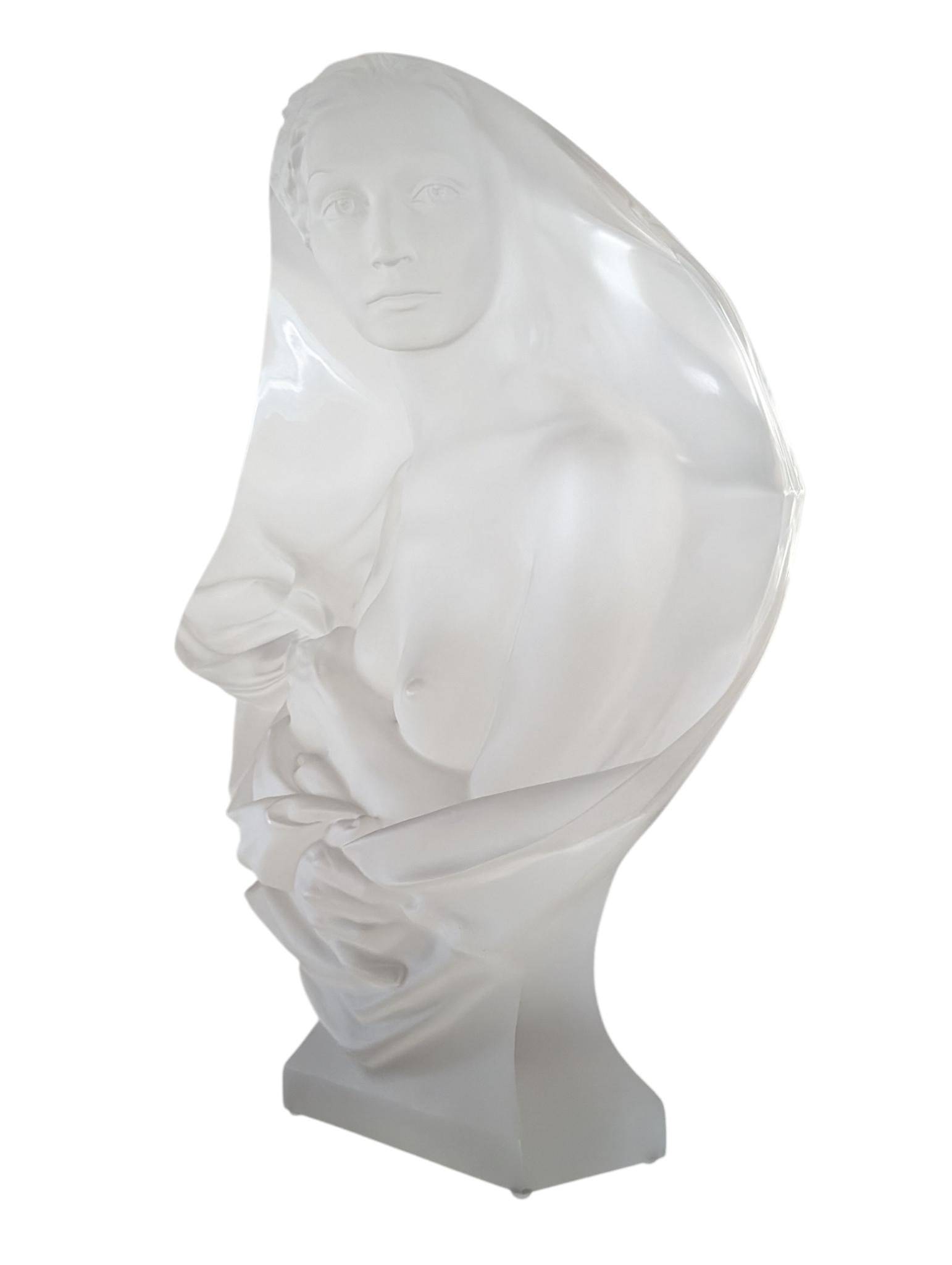 Frederick Hart (American, 1943-1999) 'Contemplation' Acrylic Sculpture - 2
