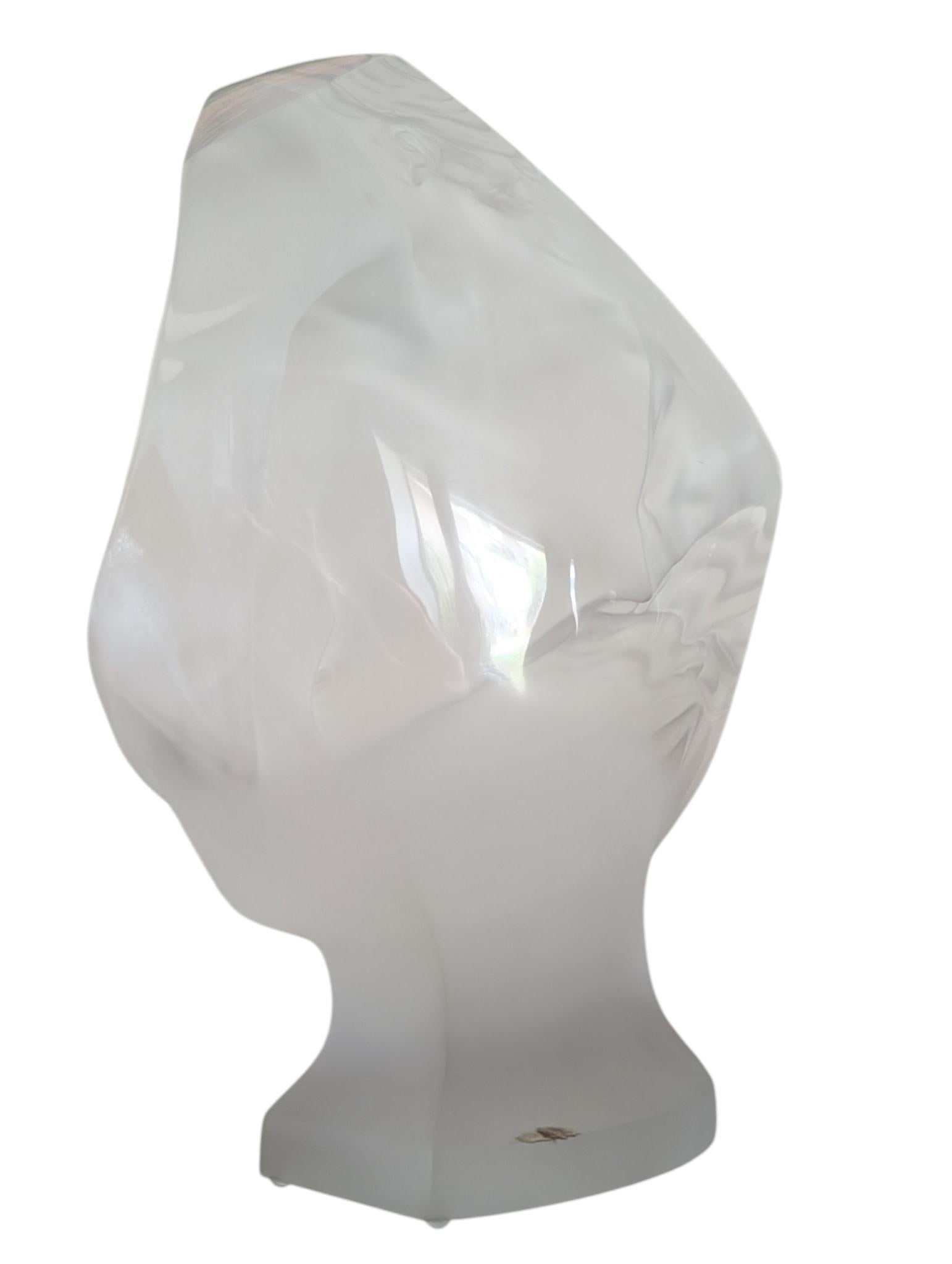 Frederick Hart (American, 1943-1999) 'Contemplation' Acrylic Sculpture - 4