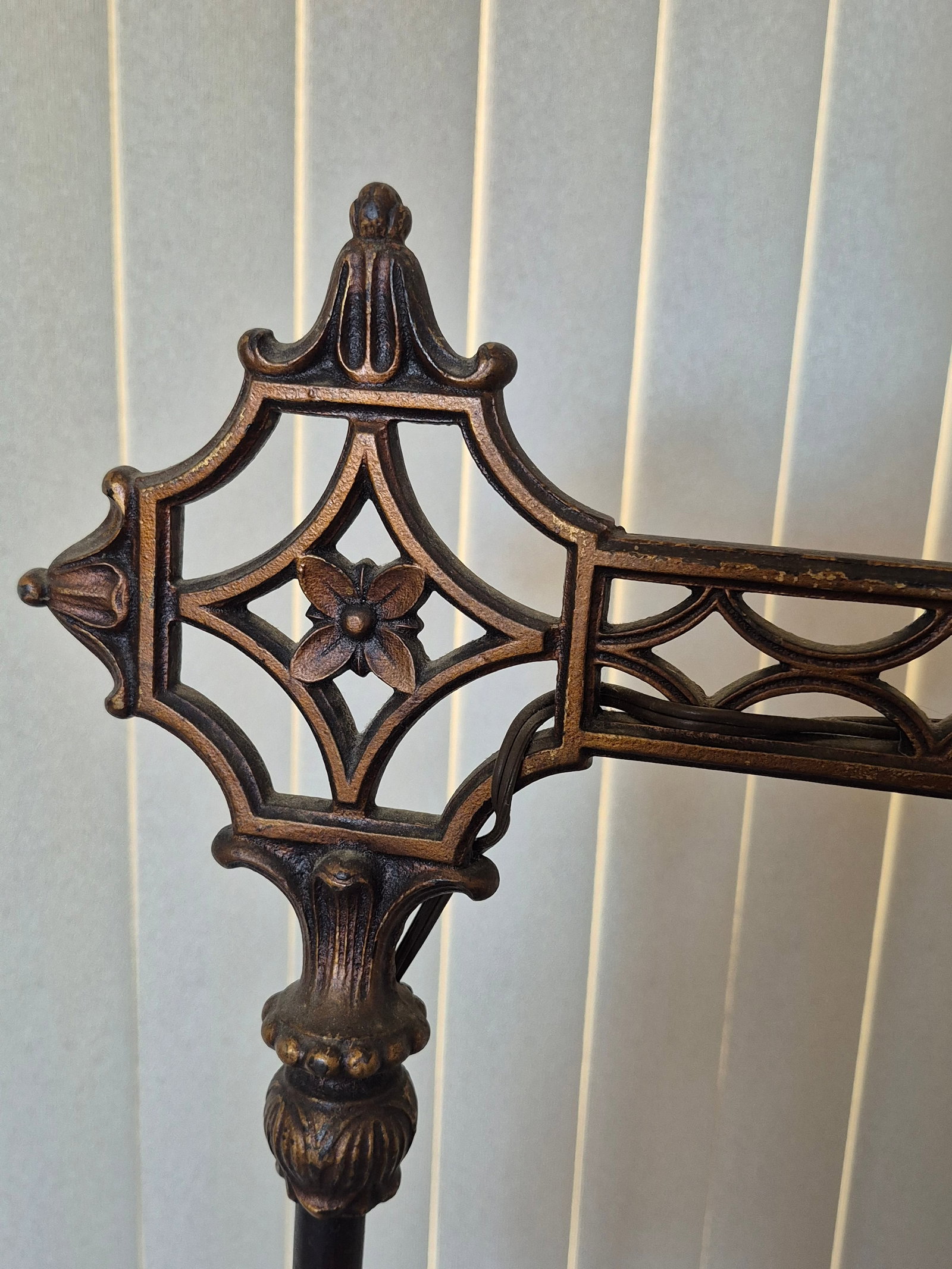 Early 20th Century Art Deco Style Bridge Floor Lamp - 2