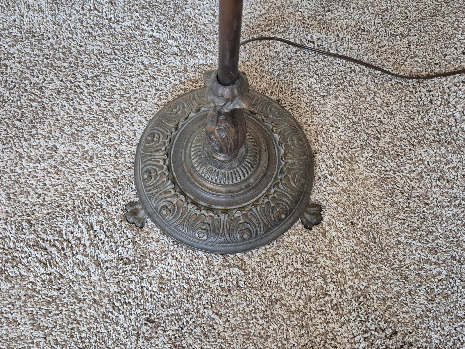 Early 20th Century Art Deco Style Bridge Floor Lamp - 4
