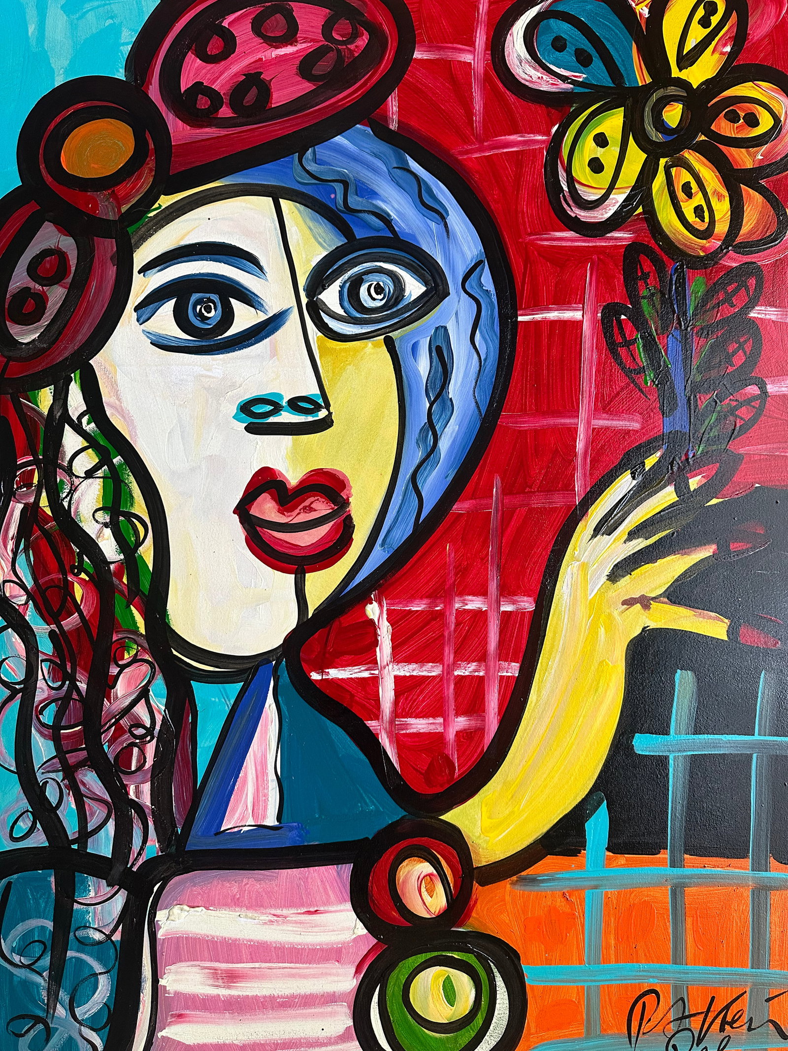 Picasso Style Painting, Peter Keil, Palma - 3