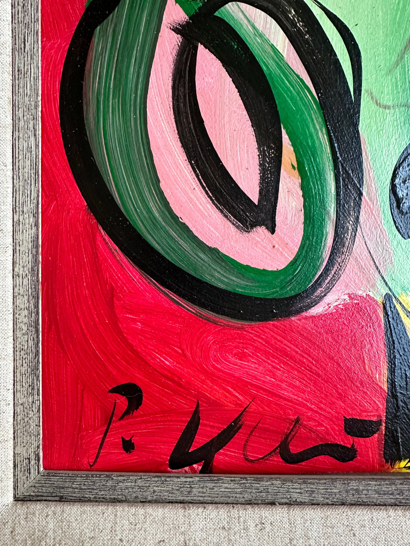 Peter Keil Abstract Portrait Painting - 3