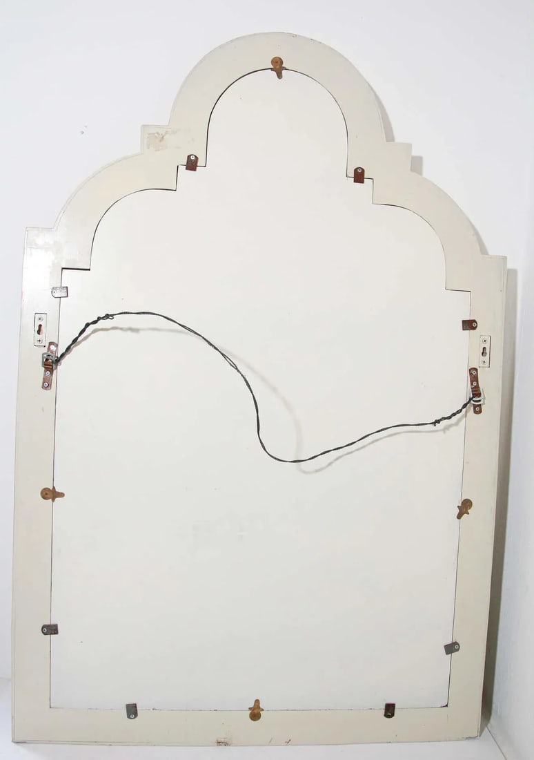 Moroccan Moorish Mirror Tessellated Stone by Maitland Smith. - 11