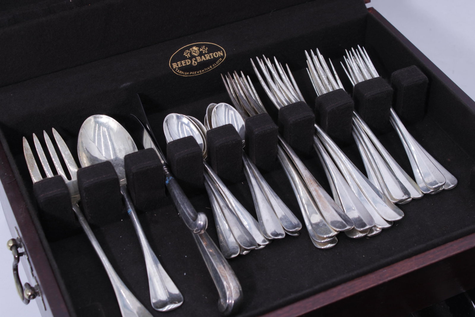 1970s Stieff Colonial Williamsburg Sterling Silver Flatware Set - 39 pcs - 3
