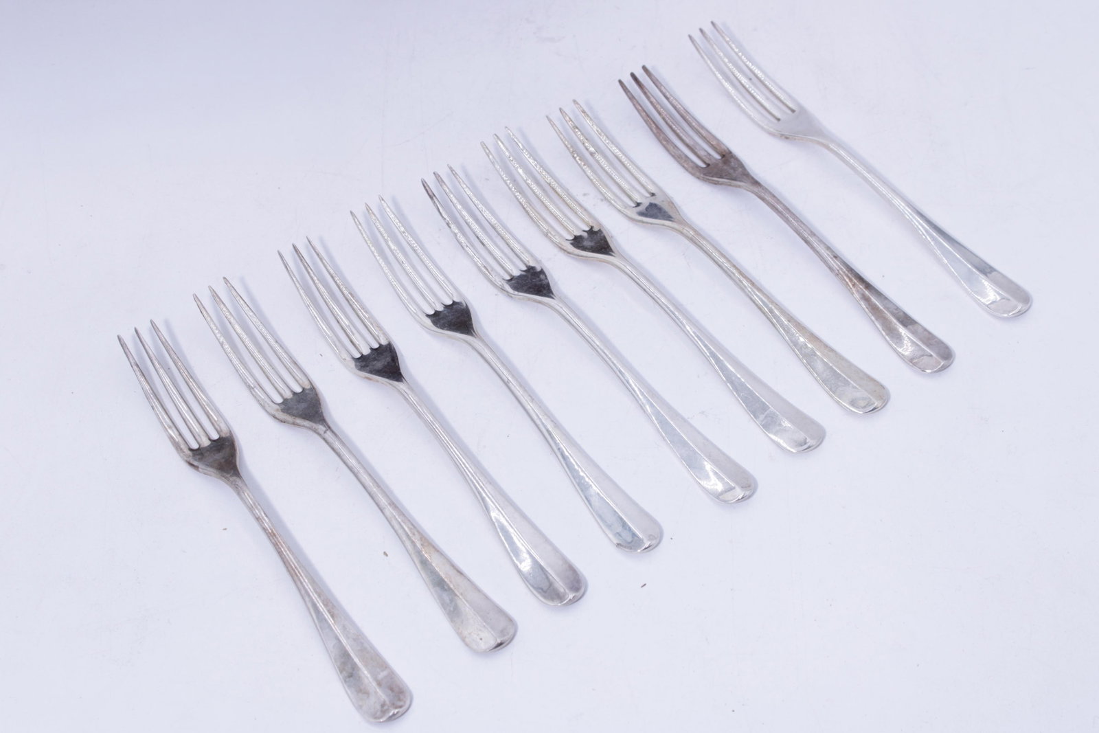 1970s Stieff Colonial Williamsburg Sterling Silver Flatware Set - 39 pcs - 5