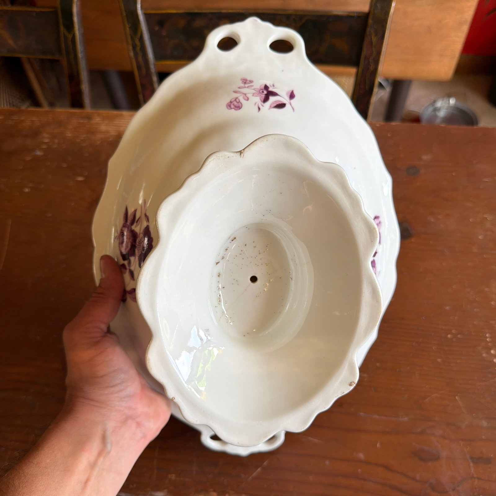 Rare Job Ridgway Cauldon Place Compote, Pattern B1154, Newly Discovered Pattern, Circa 1808-1814 - 10