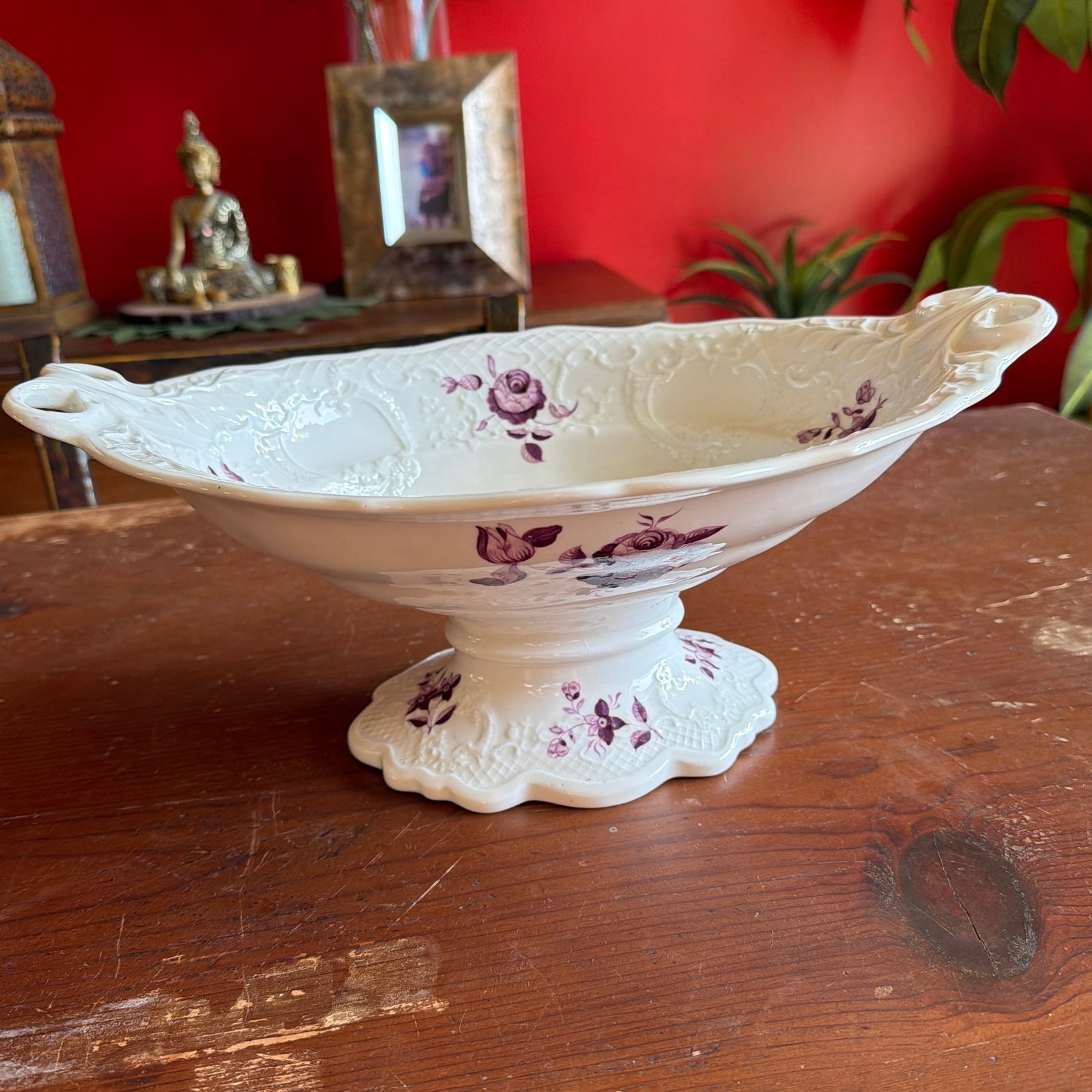 Rare Job Ridgway Cauldon Place Compote, Pattern B1154, Newly Discovered Pattern, Circa 1808-1814 - 12