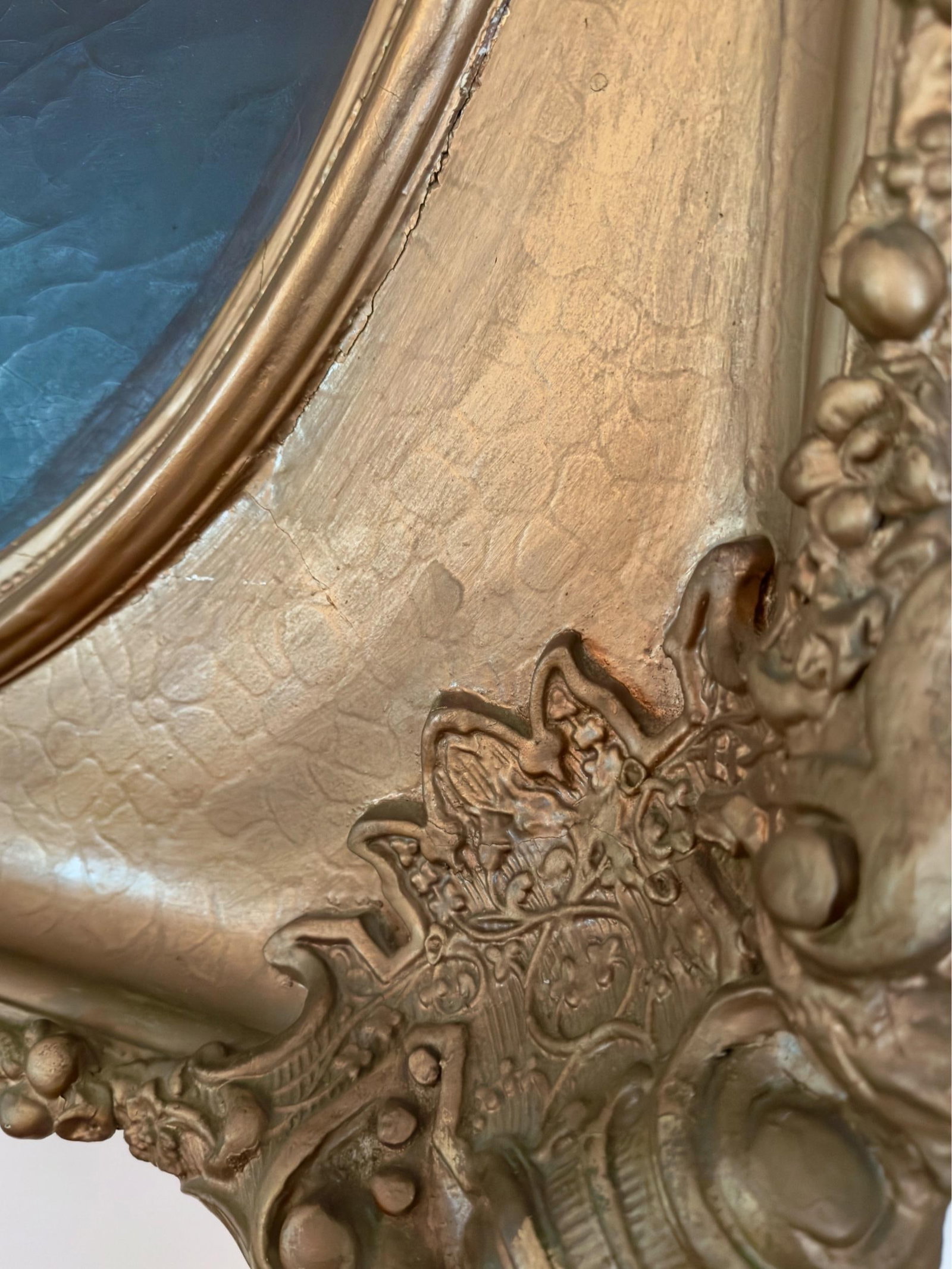 Antique Oil on Canvas Spatal Gilt Frame, Vienna, Signed 1870 - 10