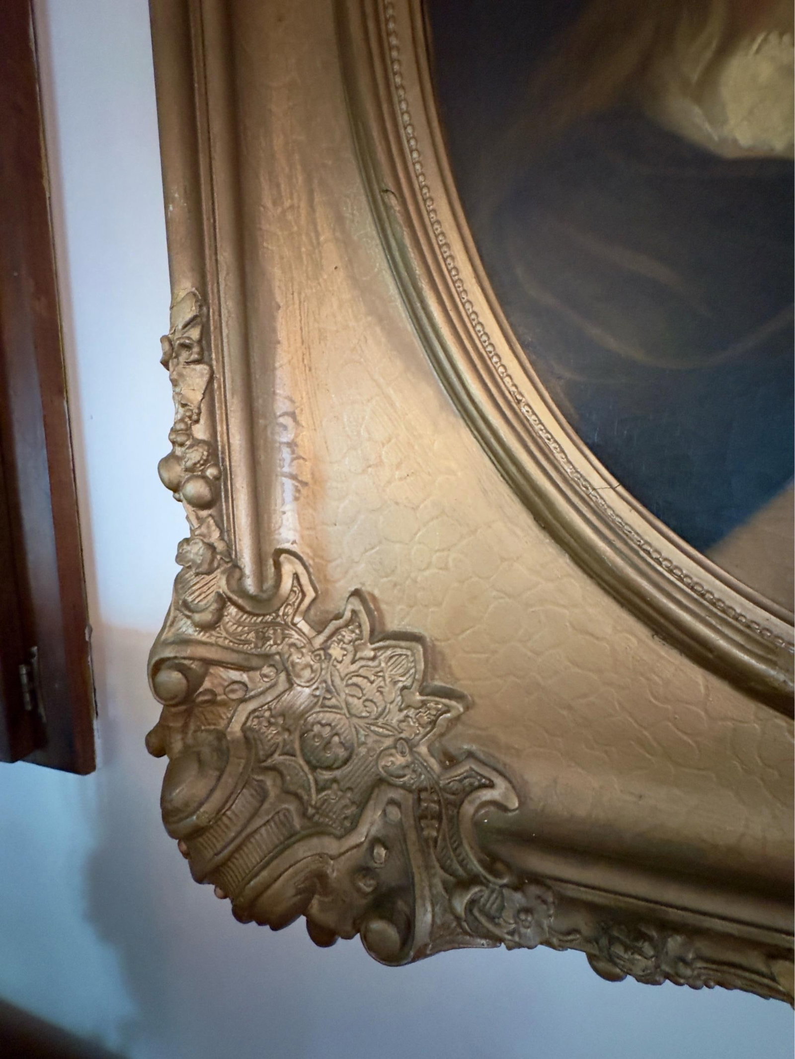 Antique Oil on Canvas Spatal Gilt Frame, Vienna, Signed 1870 - 9