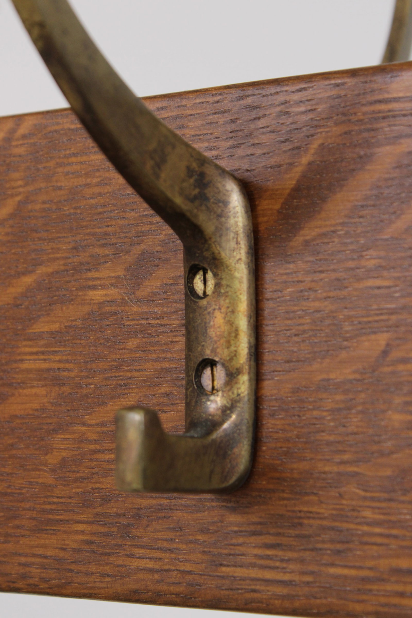 Stickley Mission Oak Double Coat Rack Hall Tree - 14