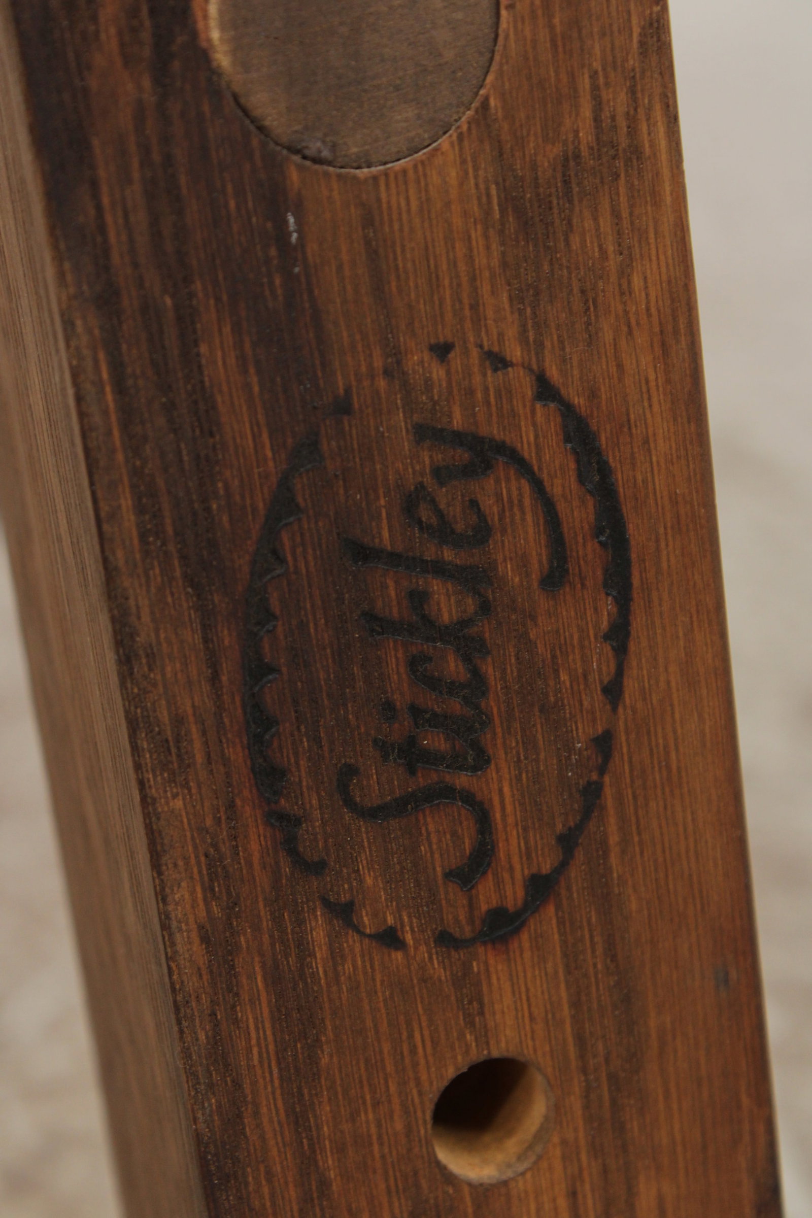 Stickley Mission Oak Double Coat Rack Hall Tree - 17