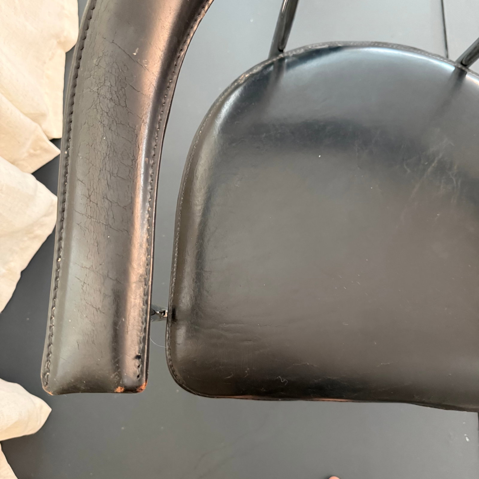 Pair of Italian Postmodern Fasem P40 Chairs by Vegni & Gualtierotti - 7
