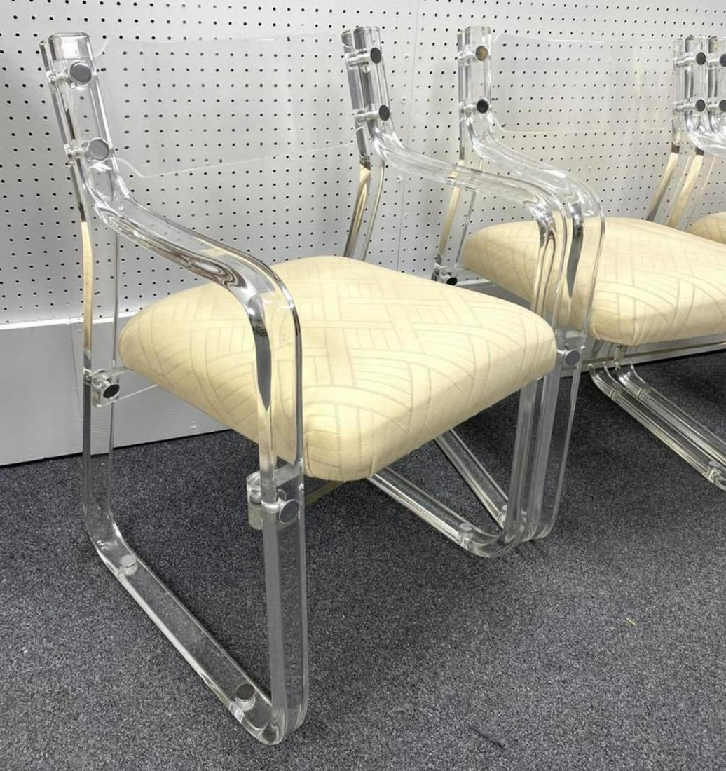 Mid-Century Lucite Chairs - 5