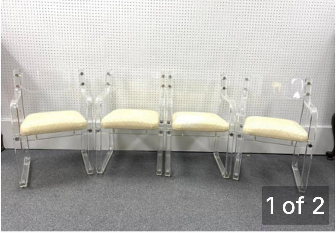 Mid-Century Lucite Chairs - 6