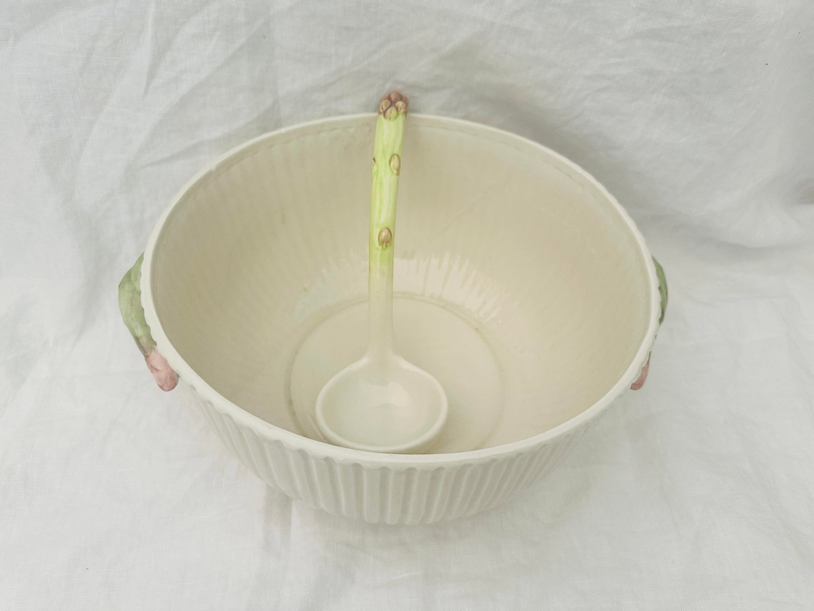 1990s Fitz and Floyd "Vegetable Garden" Soup Taureen - 4