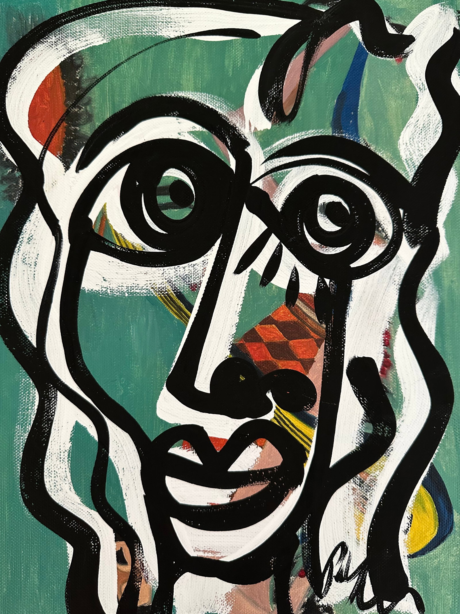 Original Peter Keil Abstract Painting - 2