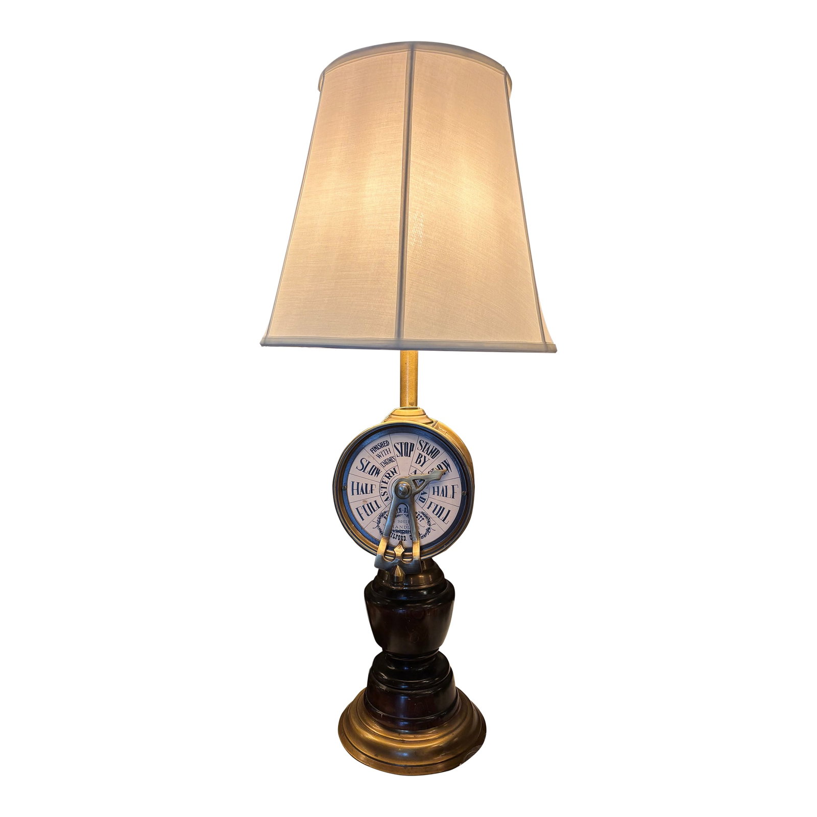 Antique Baldwin-Brockett Ship's Telegraph Lamp (1 of 6)