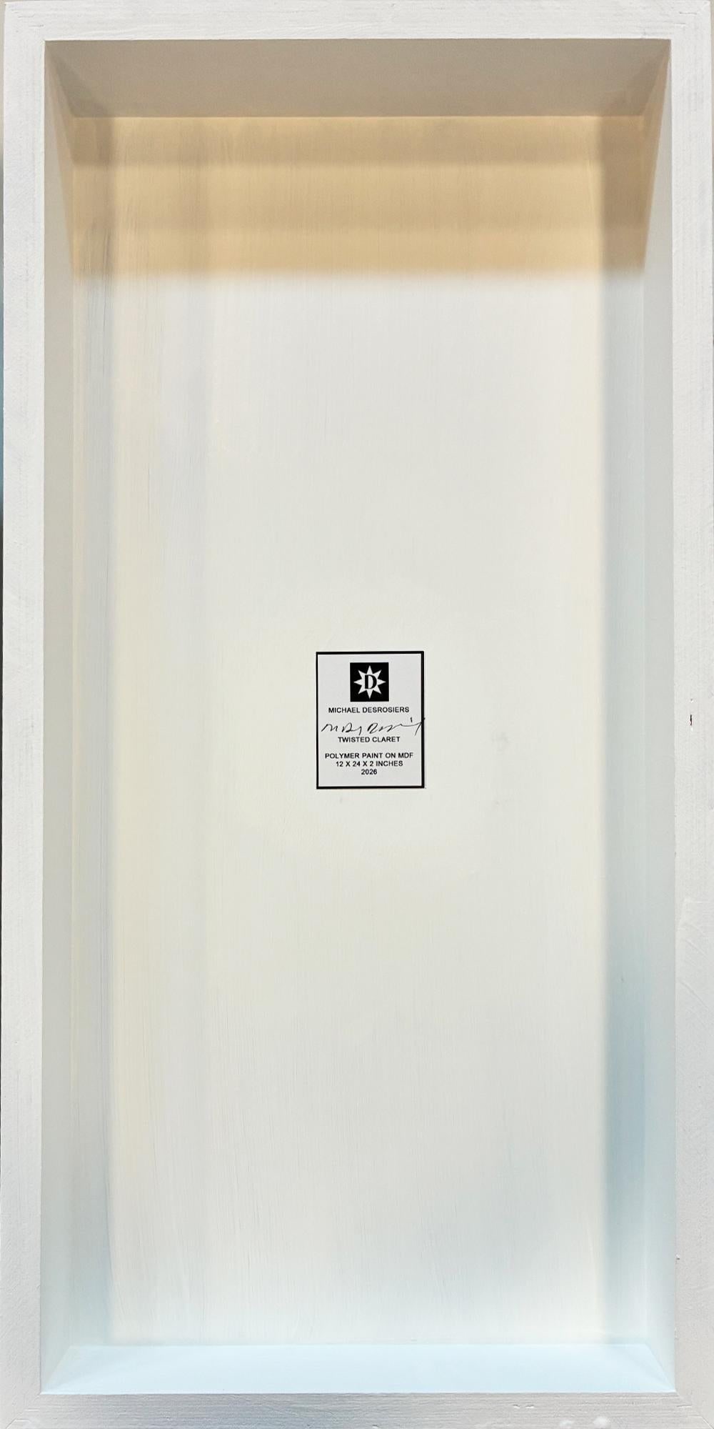 Twisted Claret by Michael DesRosiers Painting on MDF Panel (2026) - 4