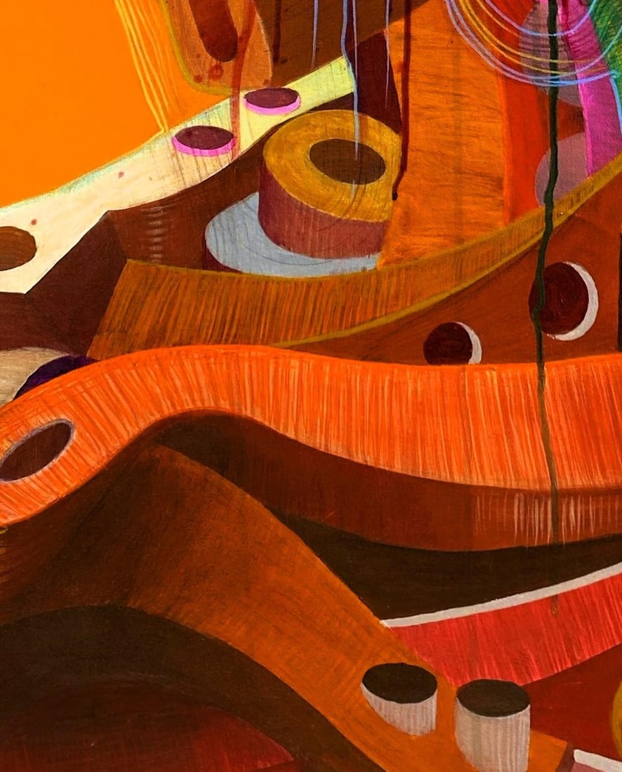 This, That, Acrylic Painting on Canvas, 2024, Ara Deinde - 2