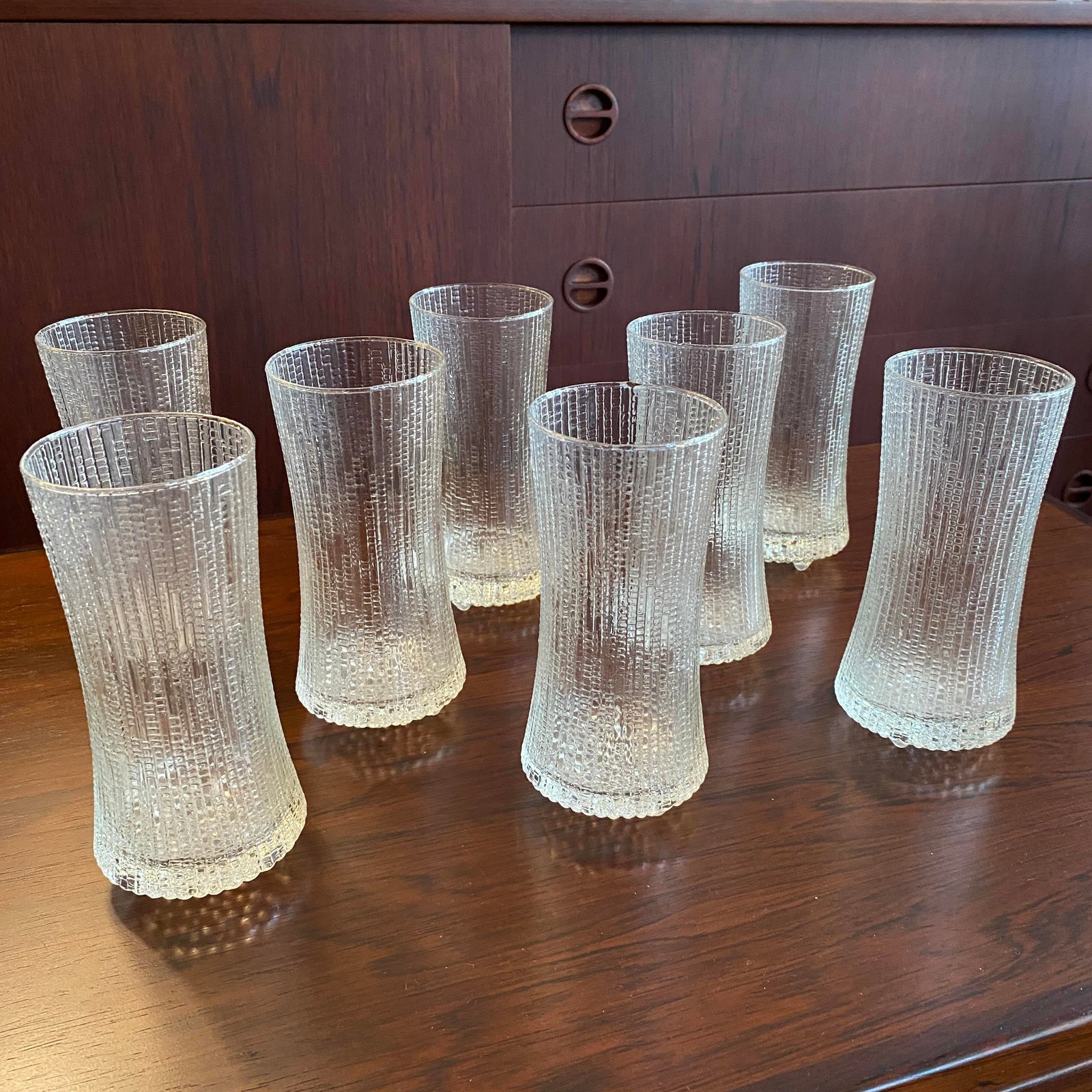 Mid 20th Century Mid-Century Iittala "Ultima Thule" Drinking Glasses by Tapio Wirkkala - Set of 8 - 2