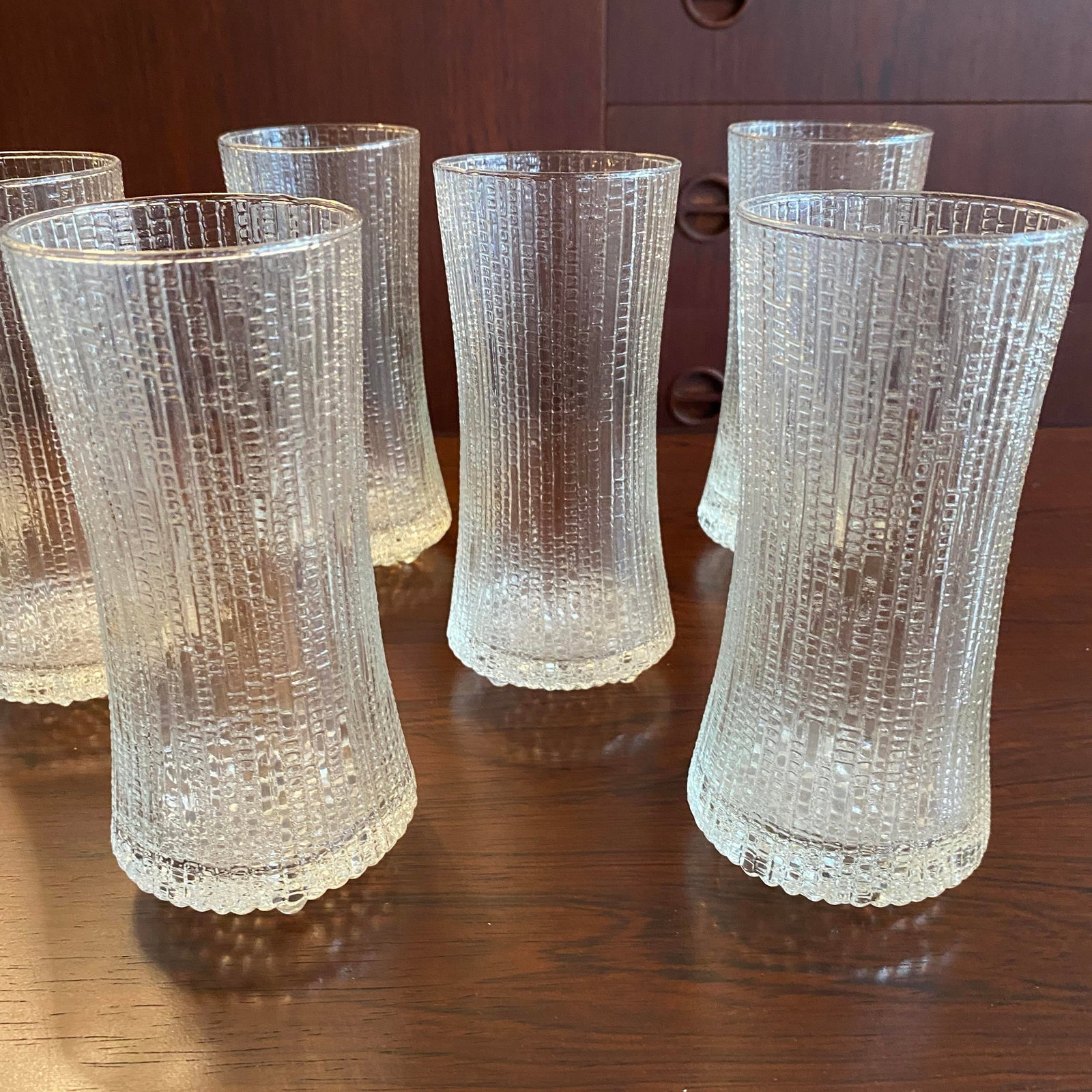 Mid 20th Century Mid-Century Iittala "Ultima Thule" Drinking Glasses by Tapio Wirkkala - Set of 8 - 4