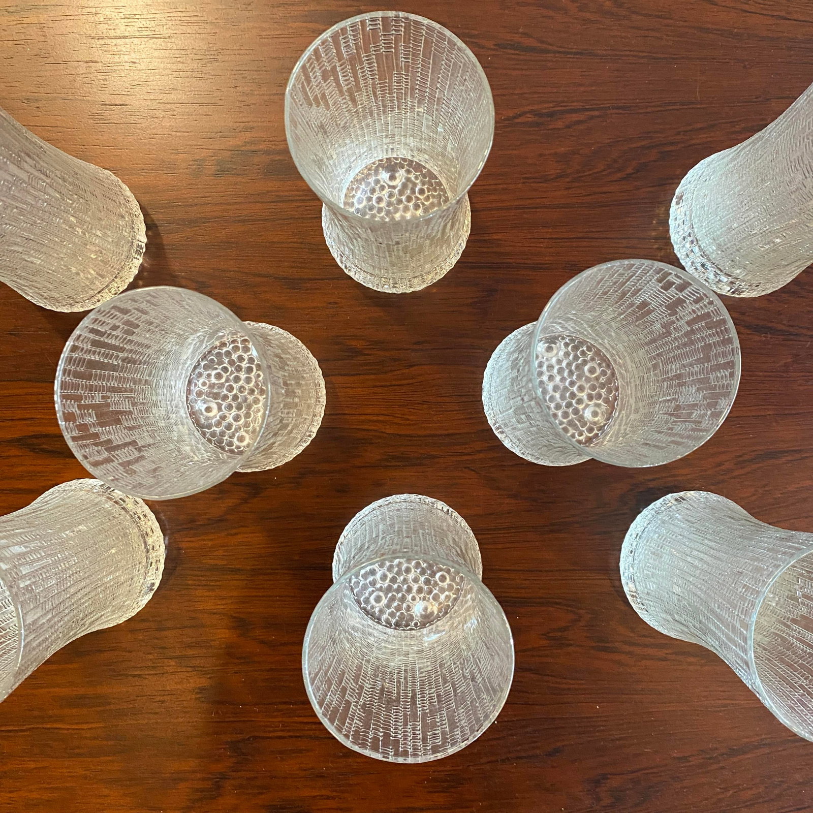 Mid 20th Century Mid-Century Iittala "Ultima Thule" Drinking Glasses by Tapio Wirkkala - Set of 8 - 7