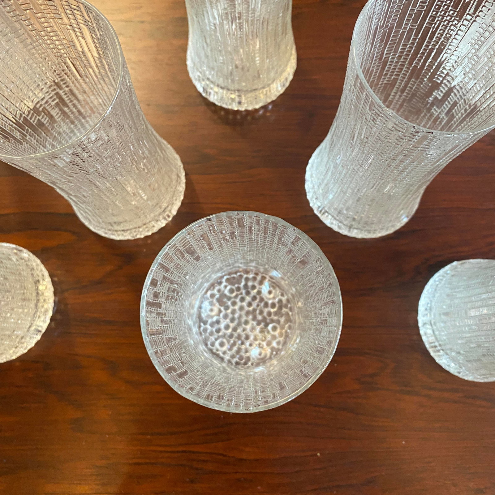 Mid 20th Century Mid-Century Iittala "Ultima Thule" Drinking Glasses by Tapio Wirkkala - Set of 8 - 8