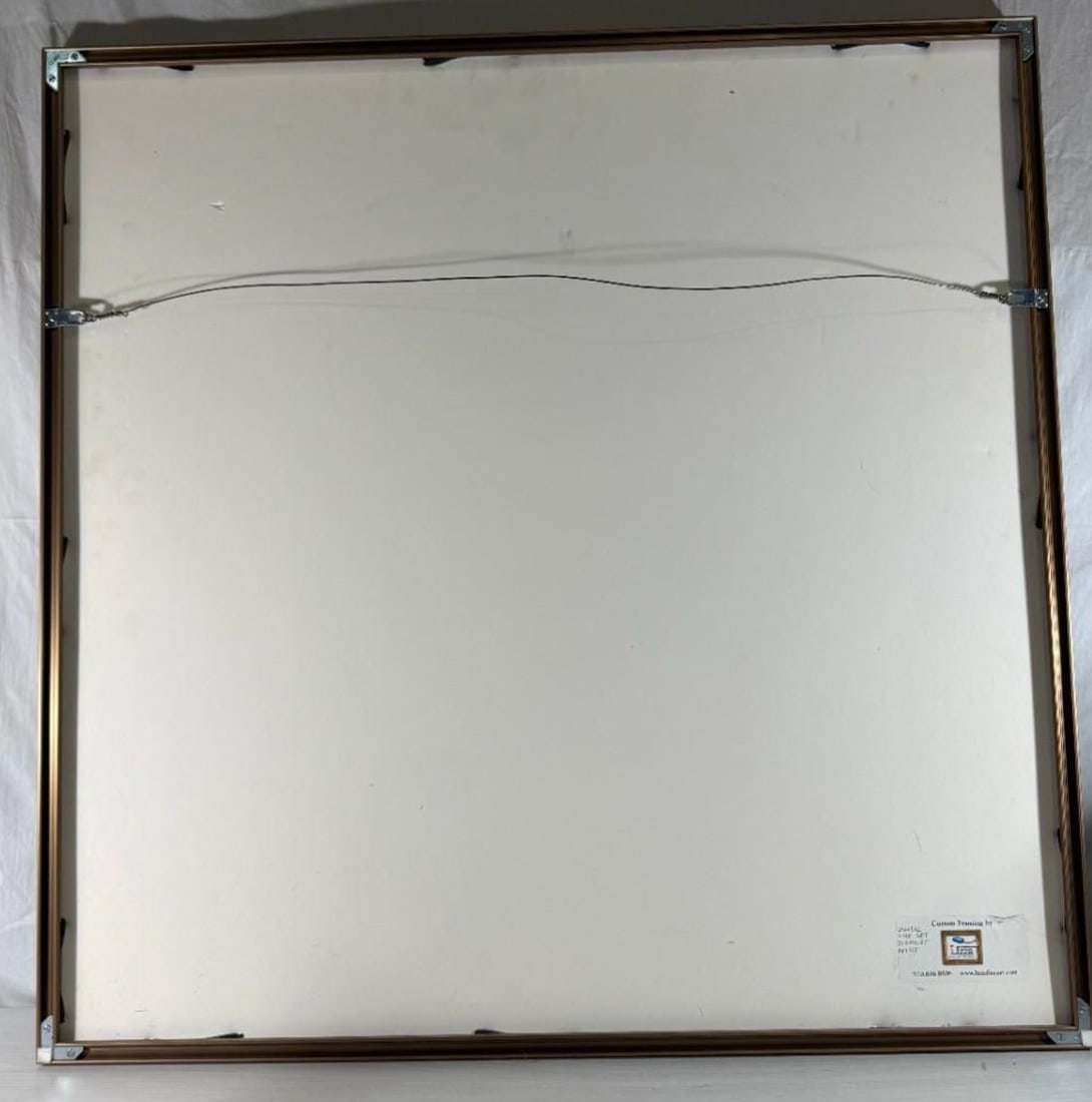 Four Georges #1/5 "” Framed Collage, Herbert Simon Estate, 2008 - 10