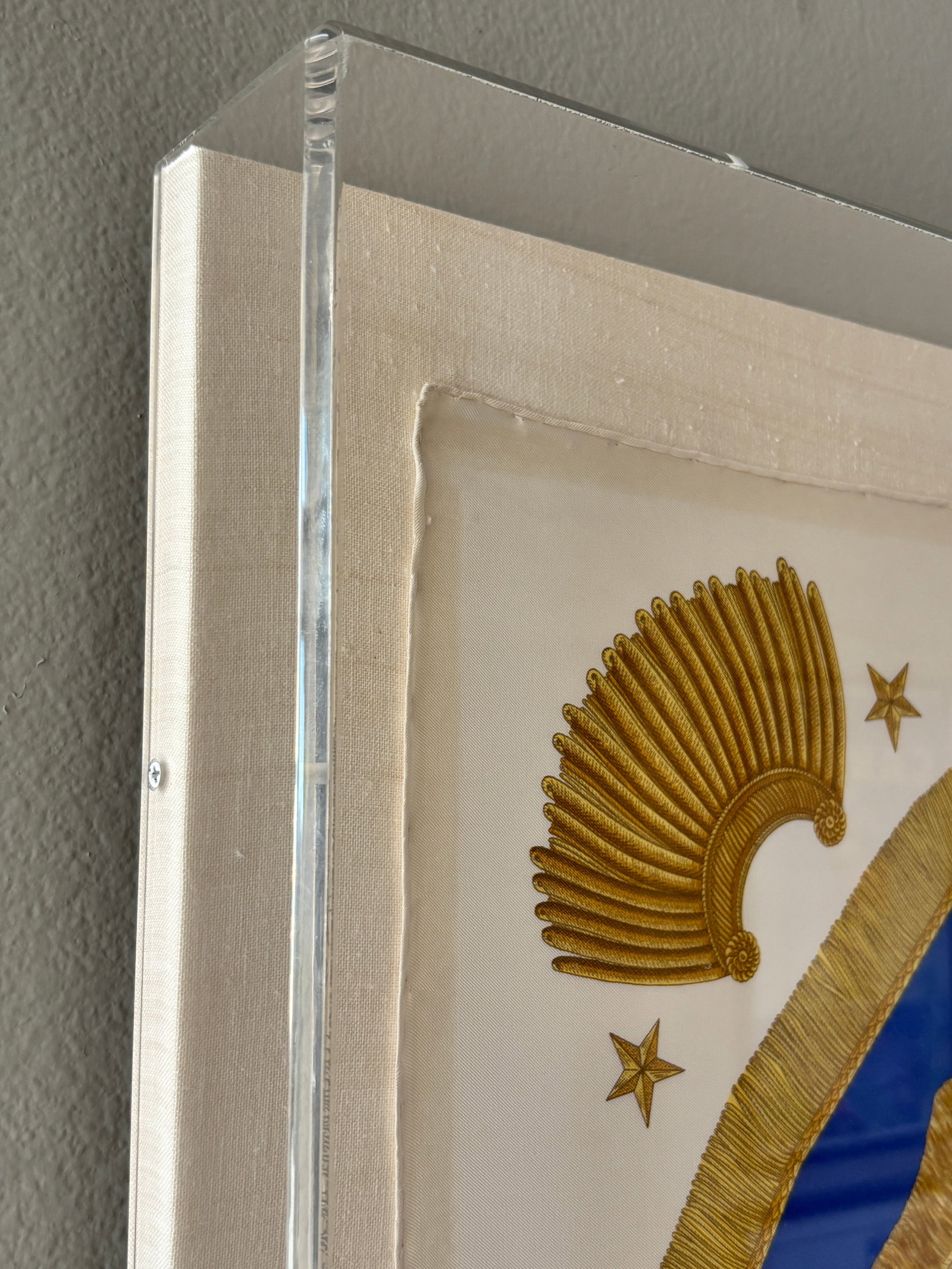 Hermès Poste Et Cavalerie Silk Scarf in Museum Acrylic Box, 1986 - 6