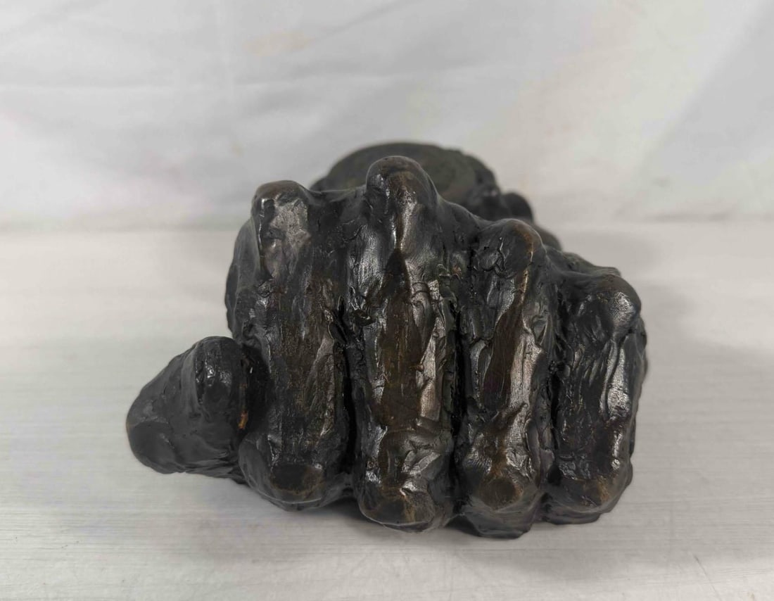 15 Minutes of Fame"” Abstract Bronze Sculpture, Herbert Simon Estate, 1995 - 4