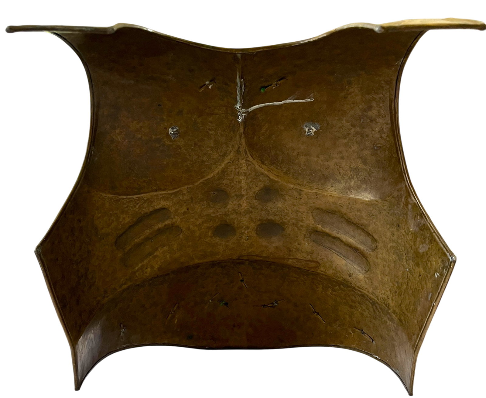 Mid 20th Century Roman Style Life-Size Brass Cuirass Wall Sculpture With Medusa Relief - 11