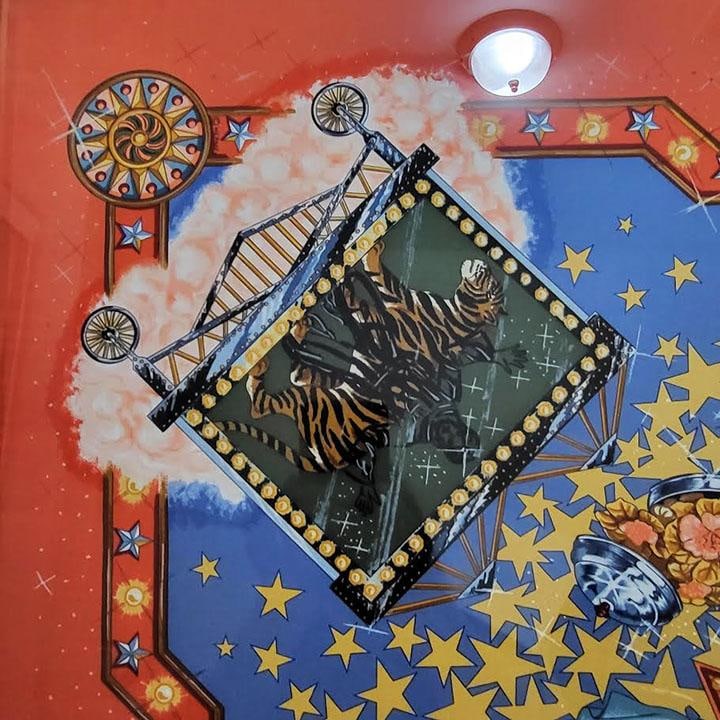 Framed Vintage Hermès "La Magie" Silk Scarf by Claudia Stuhlhofer-Mayr 1999 - 3