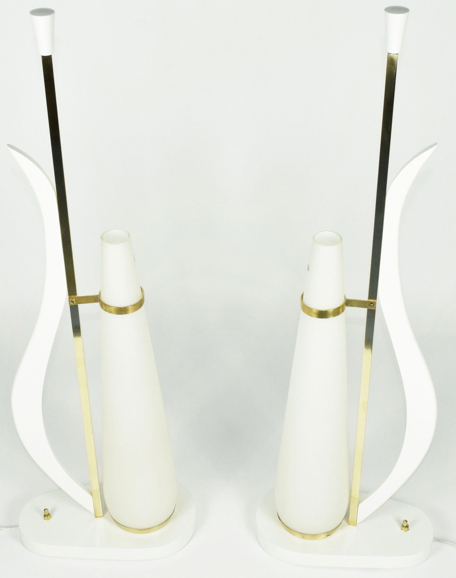 1970s Murano Glass Table Lamps - a Pair - 3