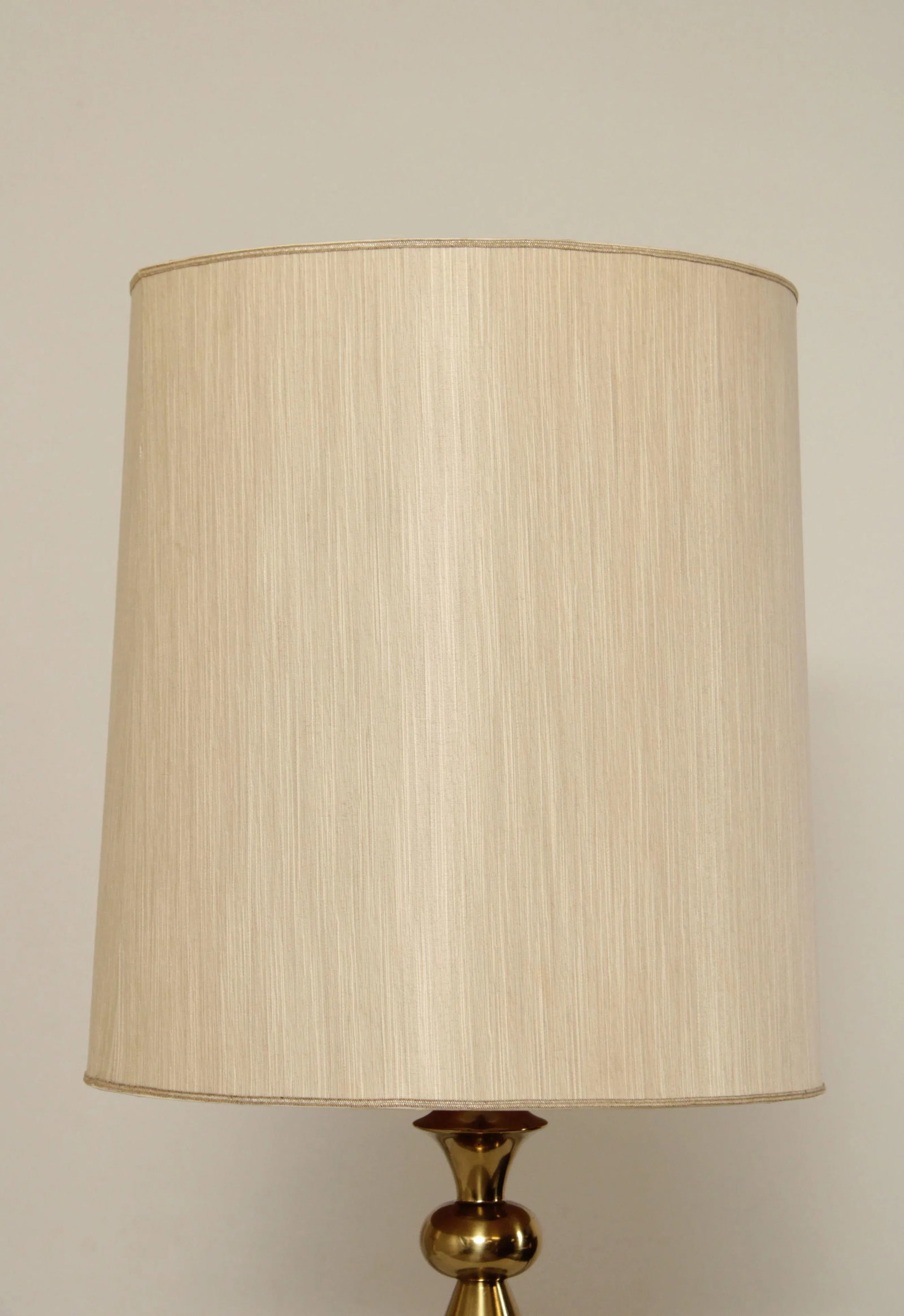 Mid Century Modern Stiffel Tommi Parzinger Style Brass & Pottery Lamps - A Pair - 7