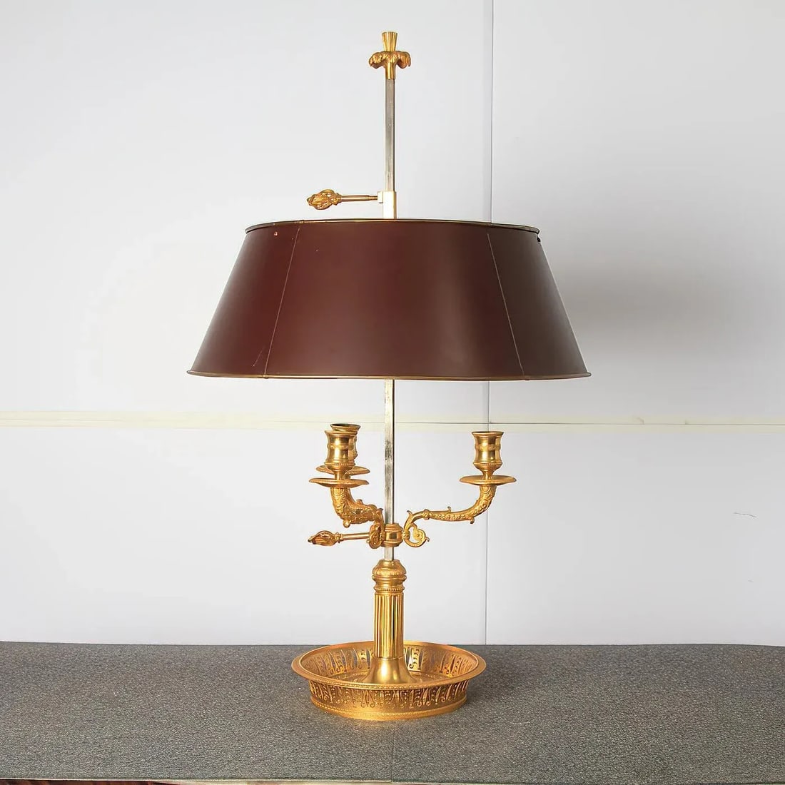 Late 19th Century French Louis XVI Bouillotte Lamp - 3