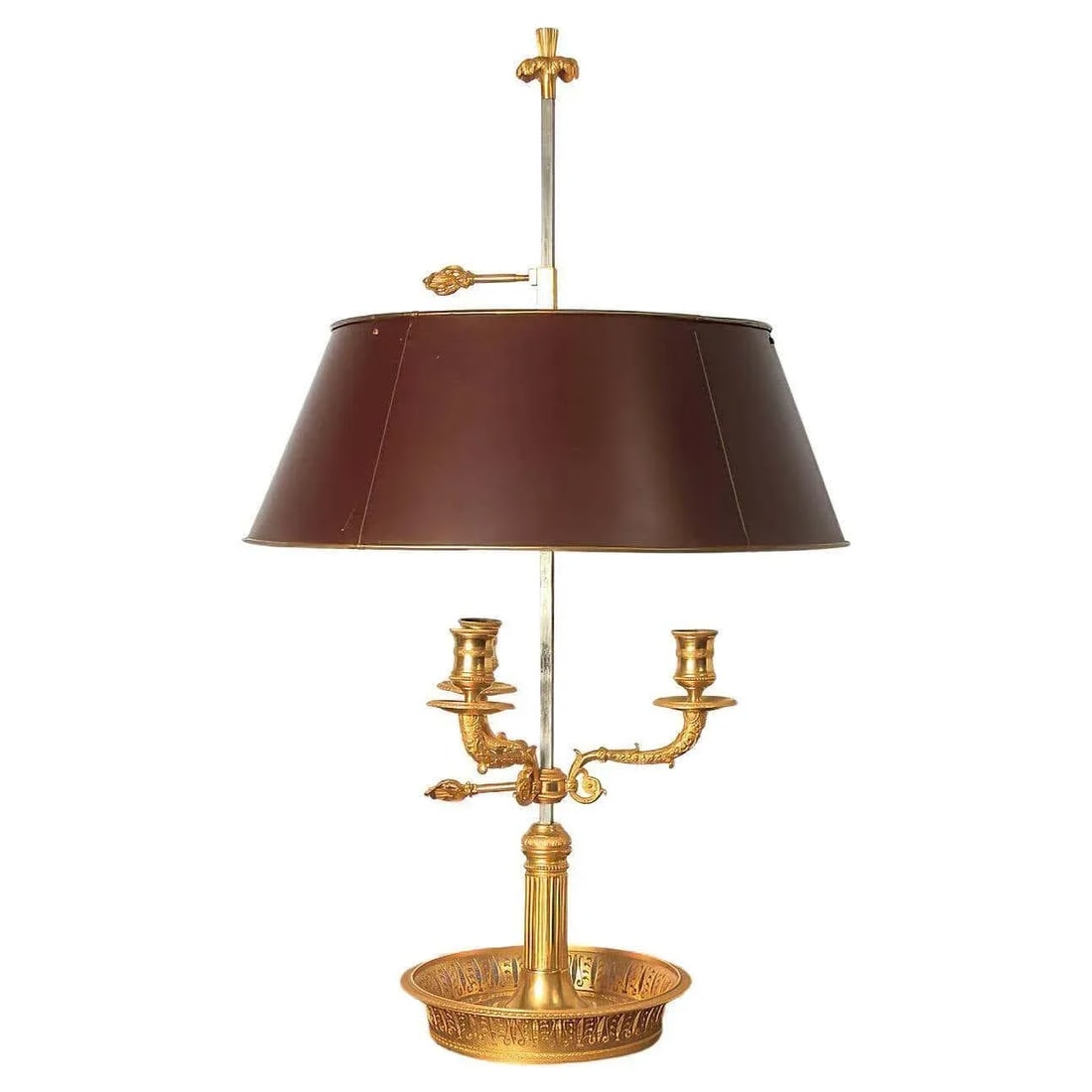 Late 19th Century French Louis XVI Bouillotte Lamp - 8
