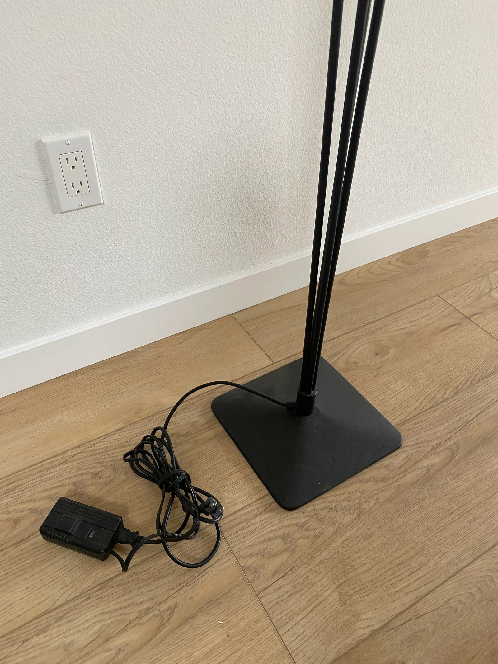Post Modern Black Floor Lamps by Koch & Lowy - a Pair - 4