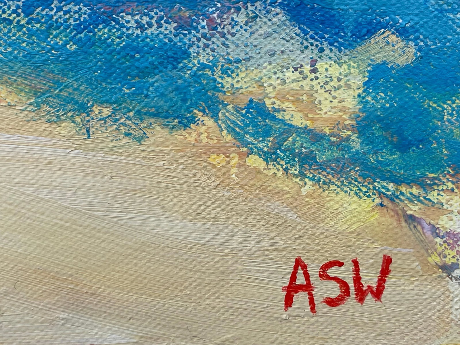 Colourful Impressionist Abstract Landscape by Contemporary British Artist - 5