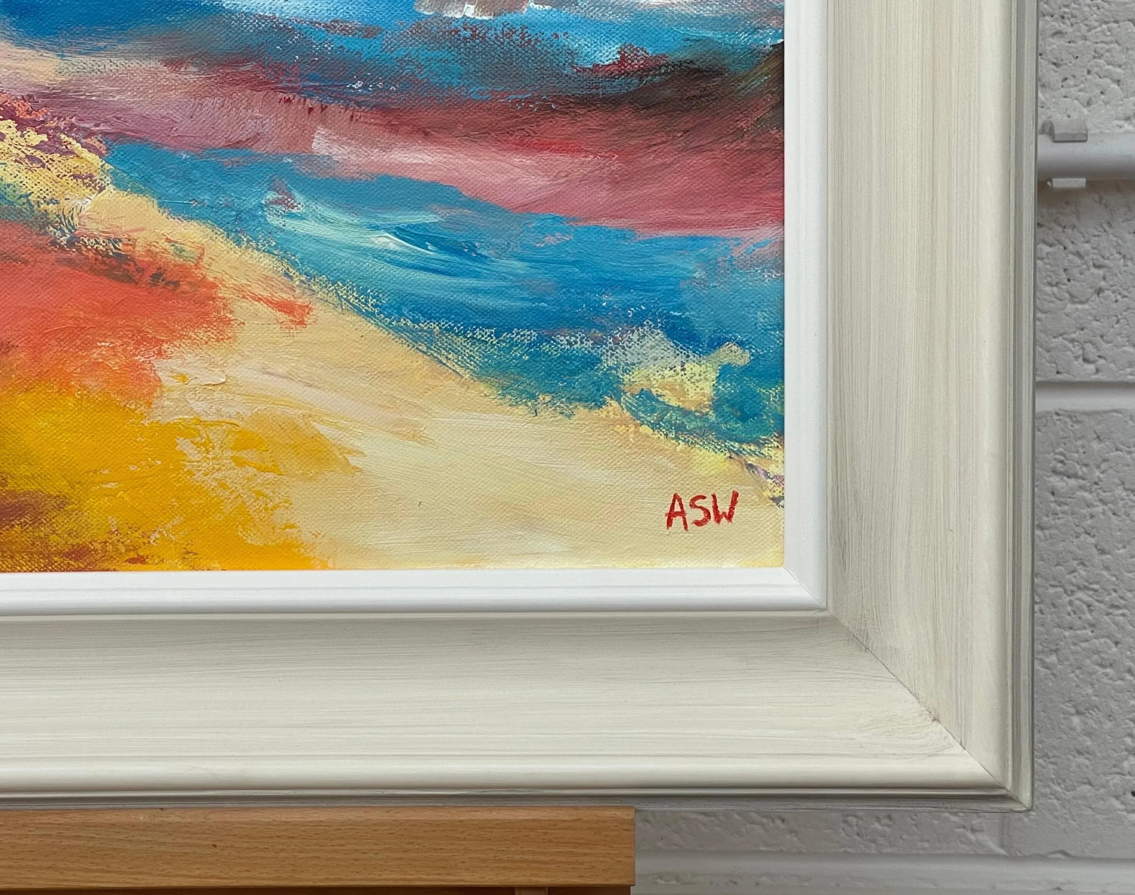 Colourful Impressionist Abstract Landscape by Contemporary British Artist - 6