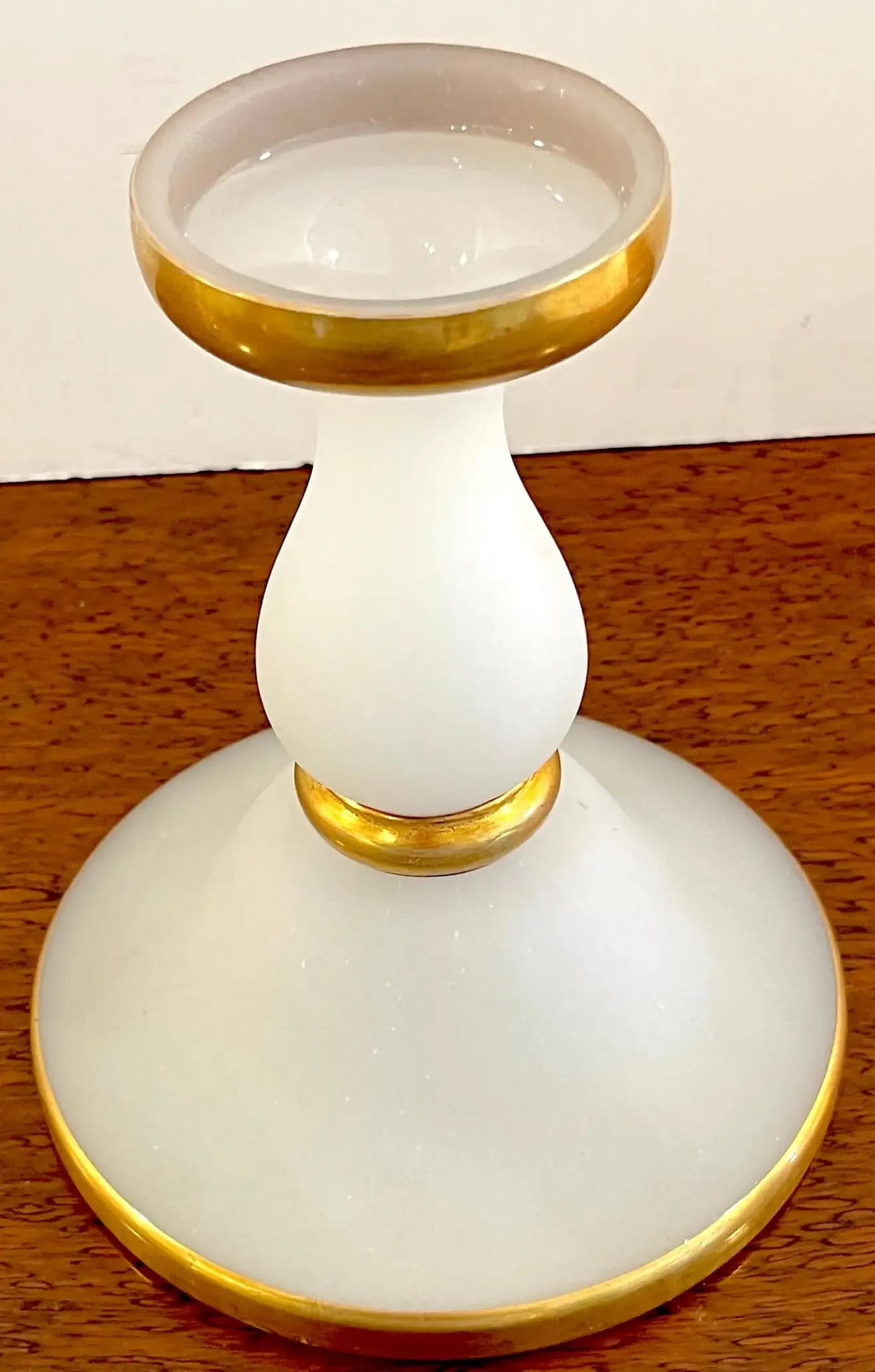 19th Century French Gilt White Opaline Compote / Tazza - 7