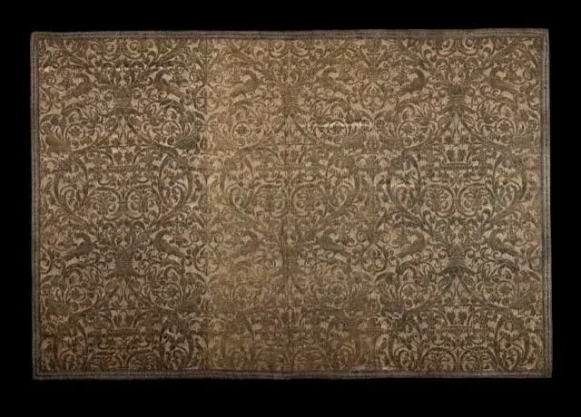 Antique Fortuny Ucelli Wall Hanging Tapestry - 2