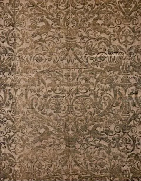 Antique Fortuny Ucelli Wall Hanging Tapestry - 4