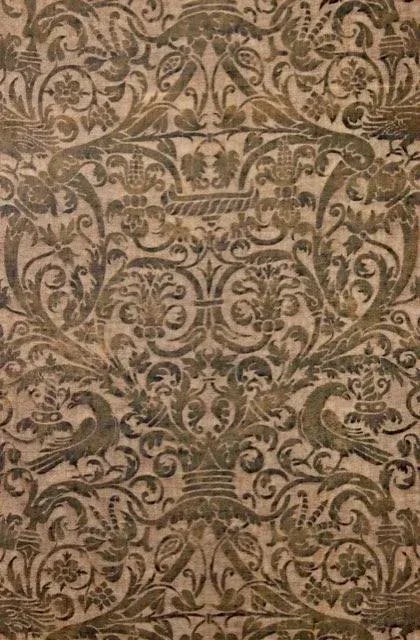 Antique Fortuny Ucelli Wall Hanging Tapestry - 5