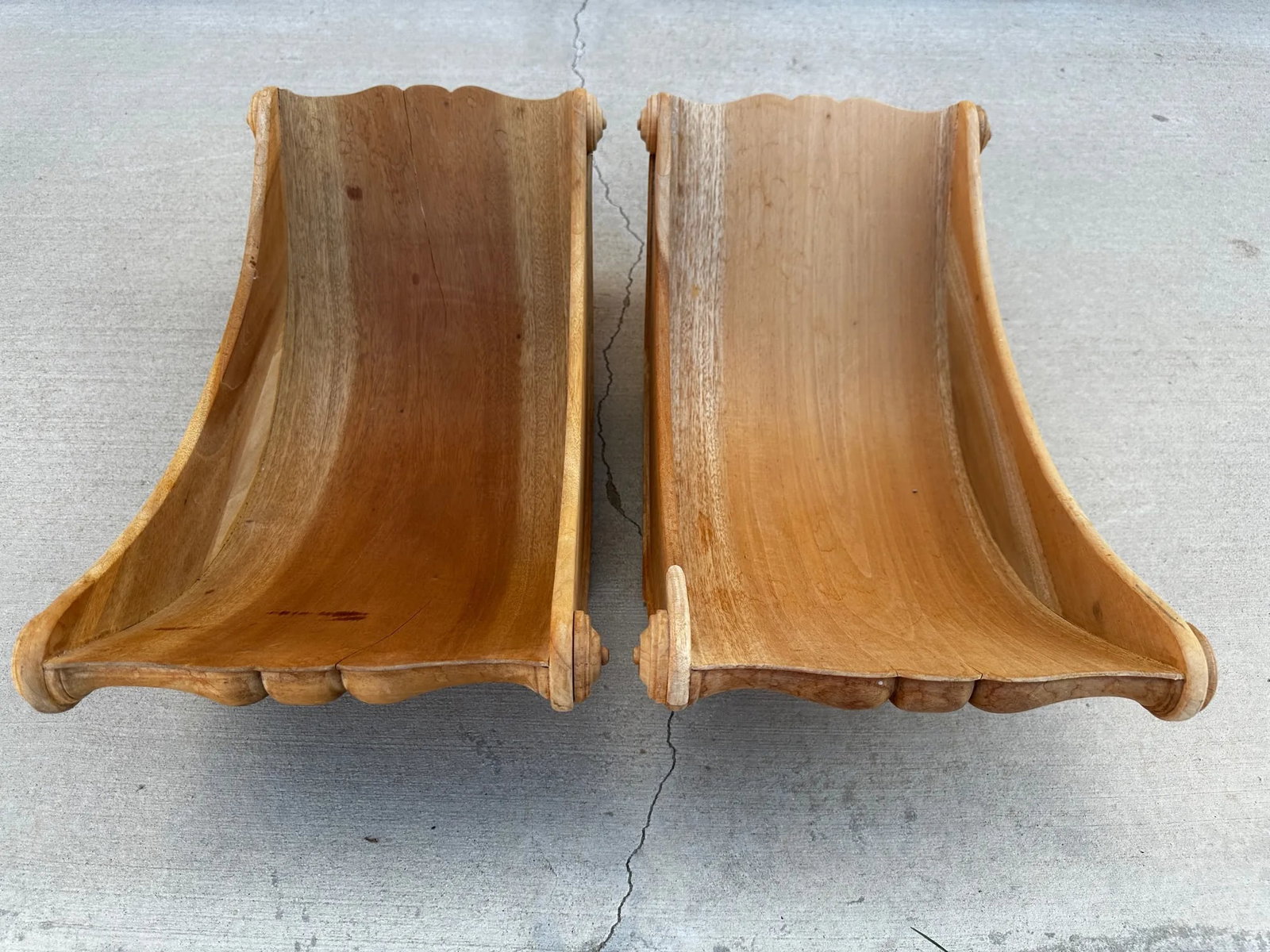 Antique Early English Cheese Coaster/Stand-A Pair - 2