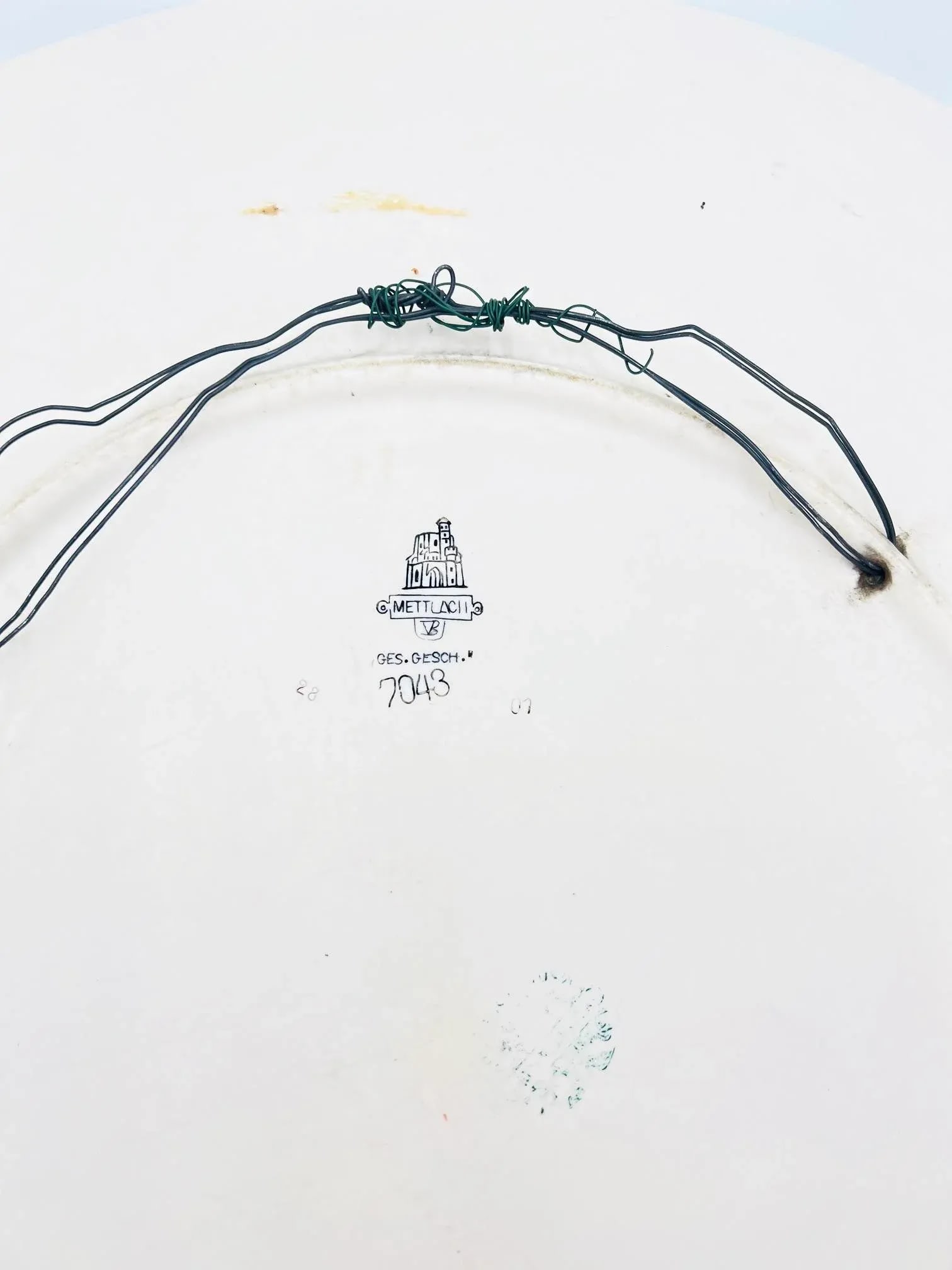 Jean Baptist Stahl Pate-Sur-Pate Neoclassical Phanolith Charger Bacchanalian 21" - 8