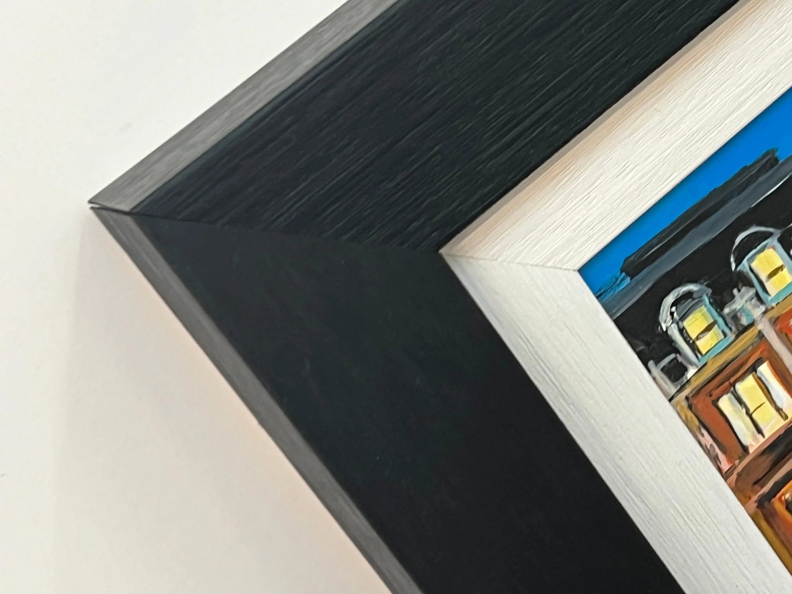 Original Painting of Big Ben From Trafalgar Square in London a Miniature Study by Contemporary Artis - 2