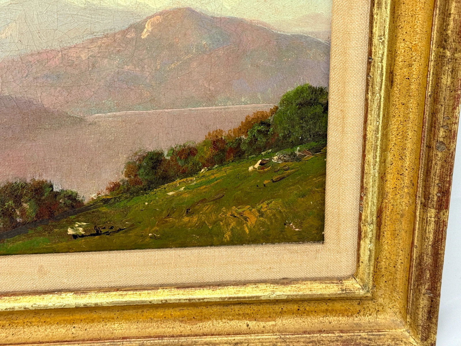 John Bunyan Bristol (American, 1826–1909) "A Berkshire Landscape" Oil on Canvas - 4
